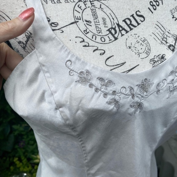 Victoria’s Secret Silk Camisole with Embroidery - Picture 6 of 13